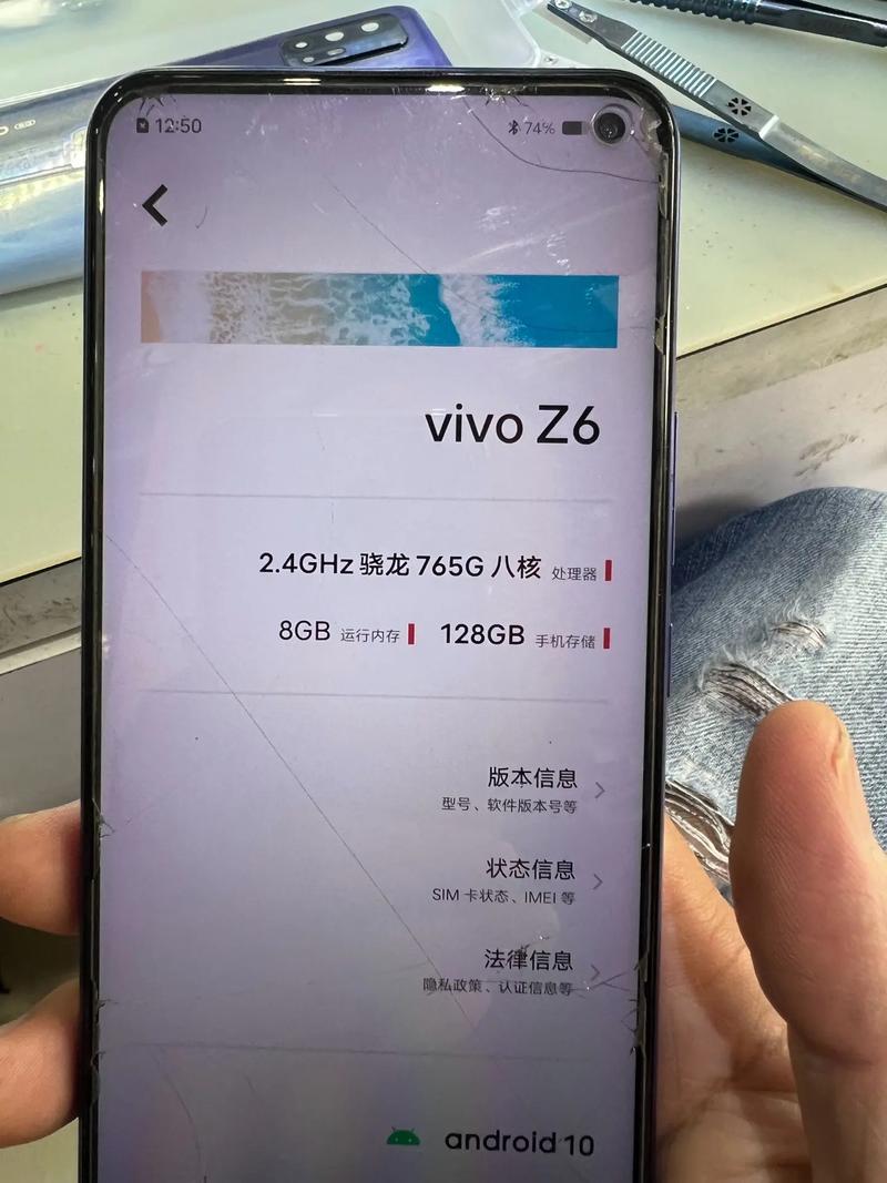 vivo z6不認sim卡修復!客戶自已把卡座拆壞了